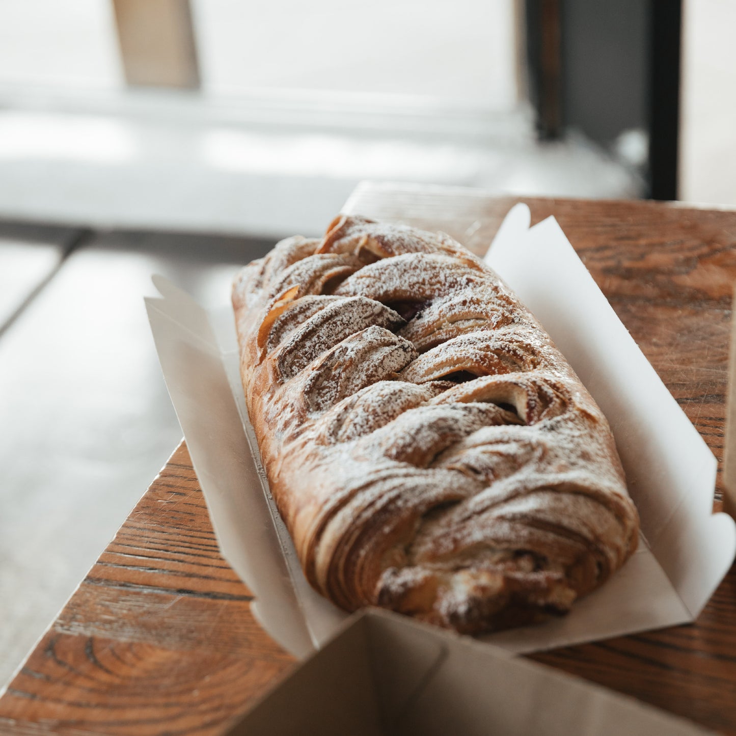 Large Cheese & Cherry Strudel