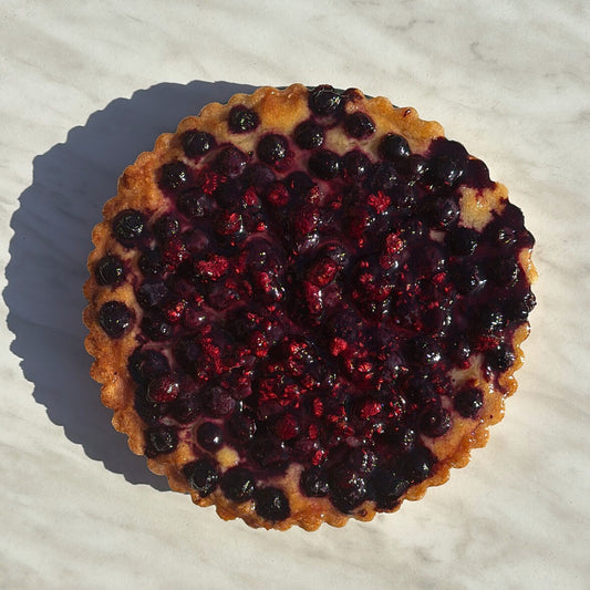 Mixed Berry Almondine Tart