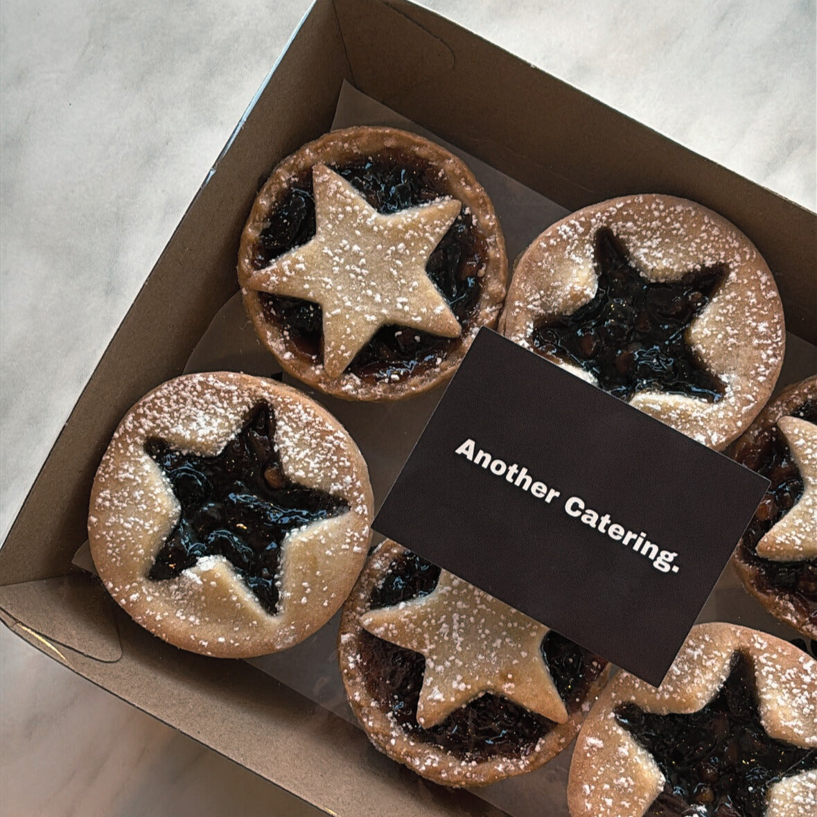 Christmas mince tarts